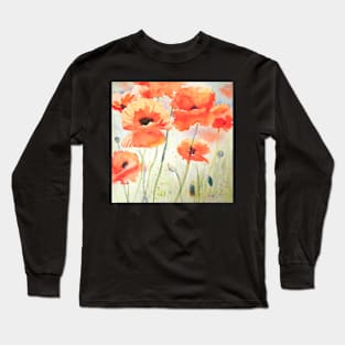 Poppy Meadow Long Sleeve T-Shirt